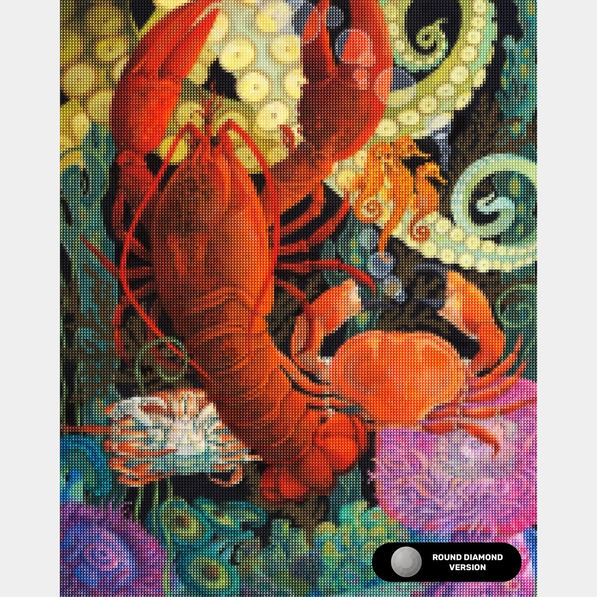 Lobster Dance - Diamond Painting - X-Large