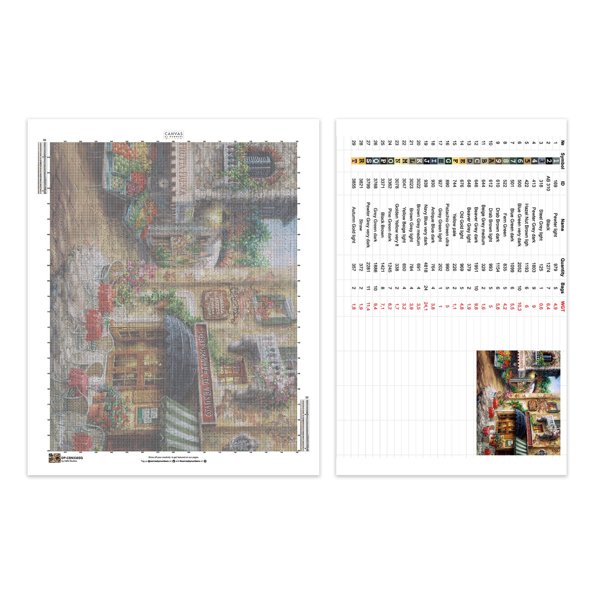 Buon Appetito - Diamond Painting - X-Large