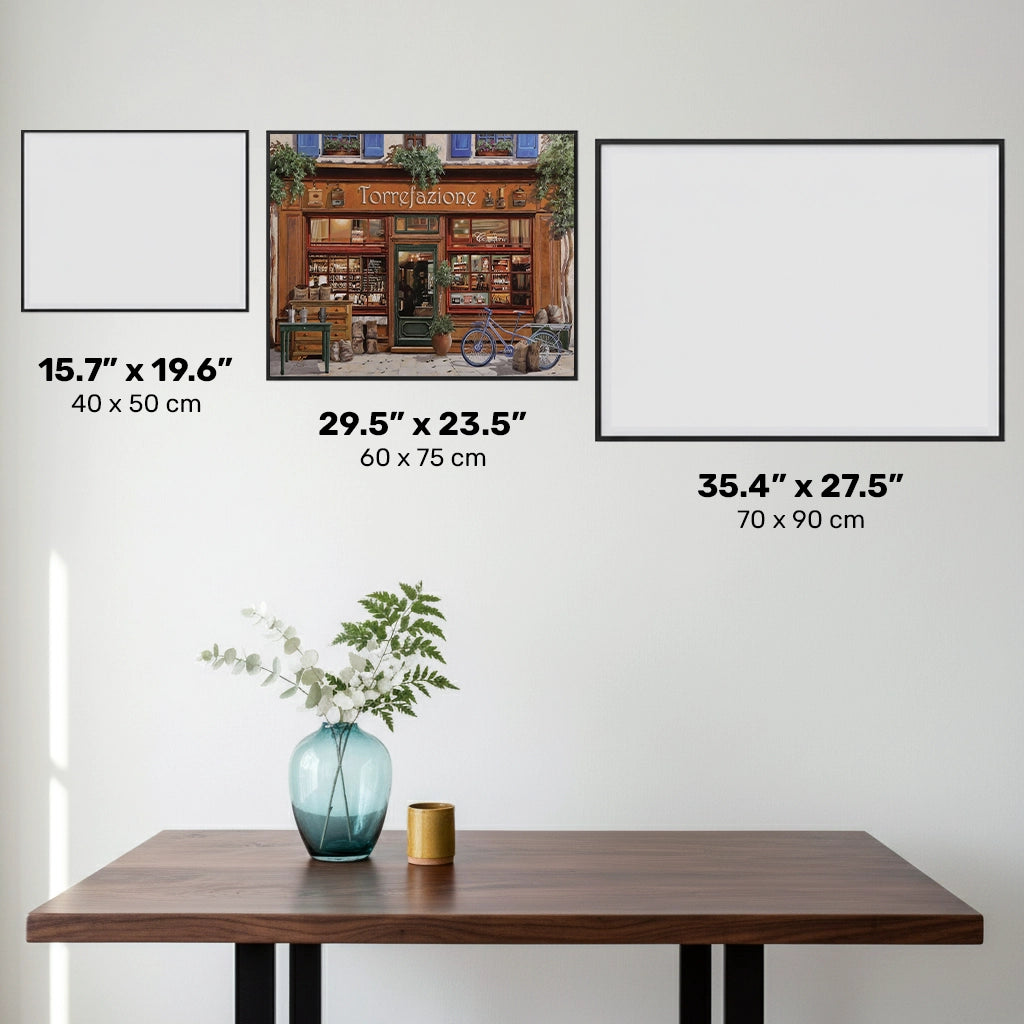 The Coffee Factory - Diamond Painting Kit - Large