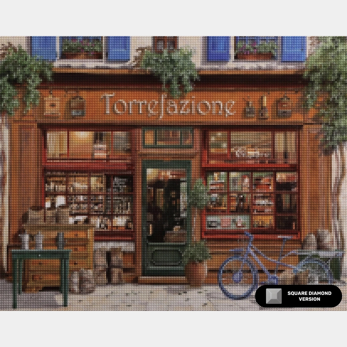 The Coffee Factory - Diamond Painting Kit - Large