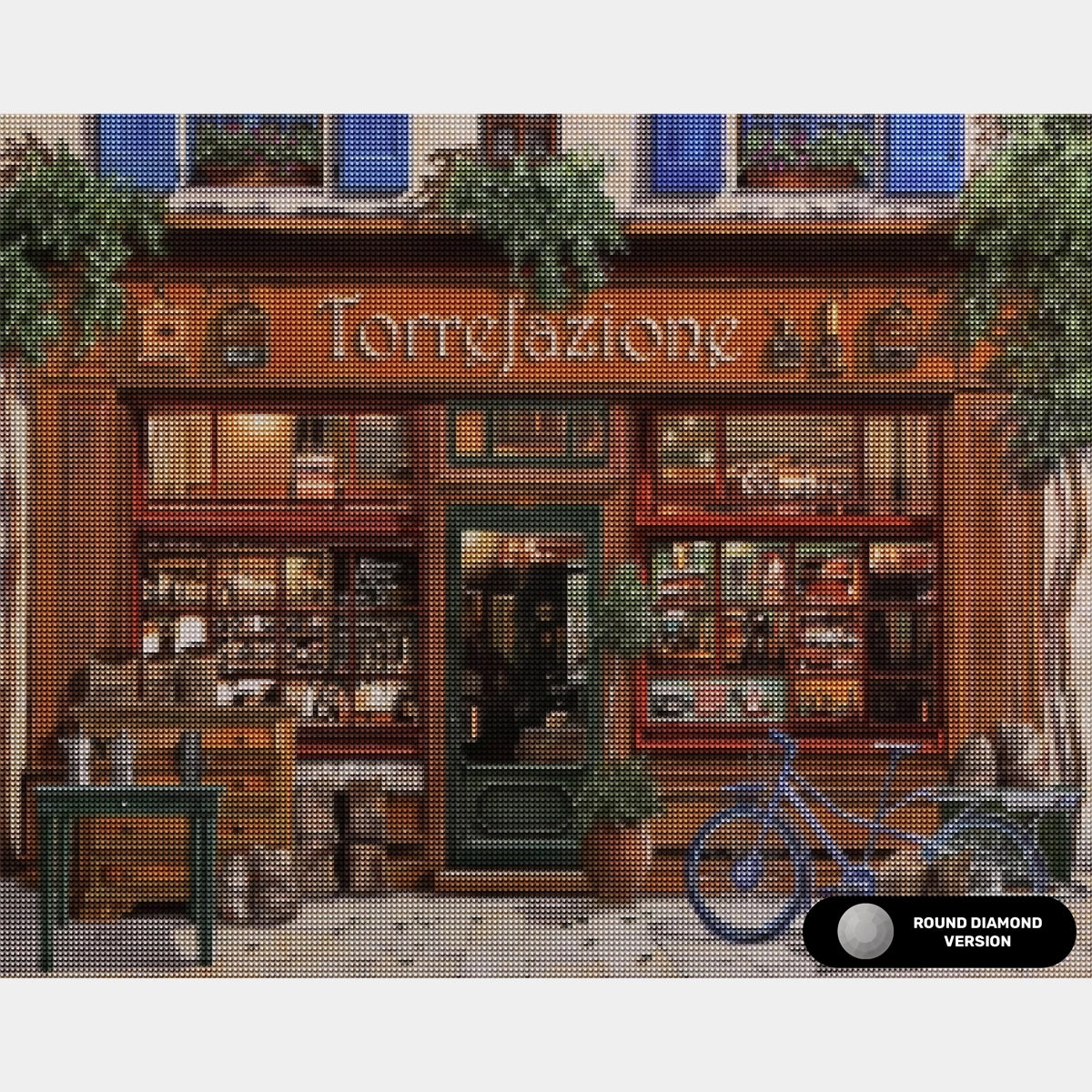 The Coffee Factory - Diamond Painting Kit - Large