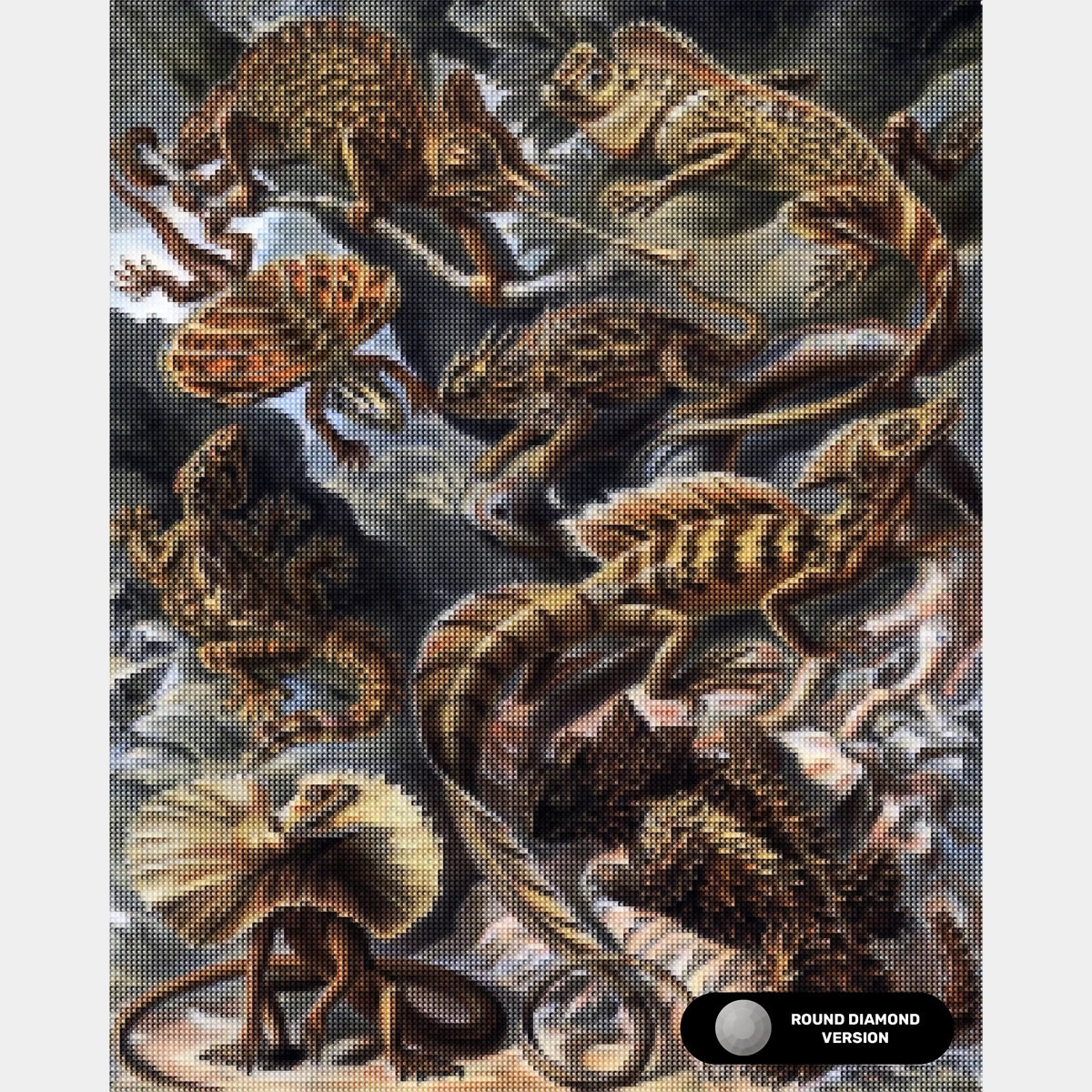 Lacertilia - Diamond Painting - X-Large