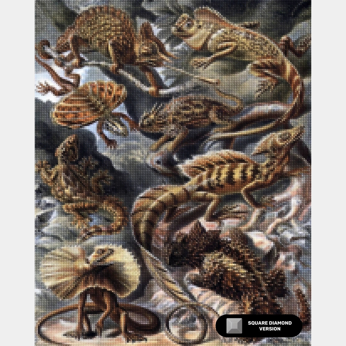Lacertilia - Diamond Painting - X-Large