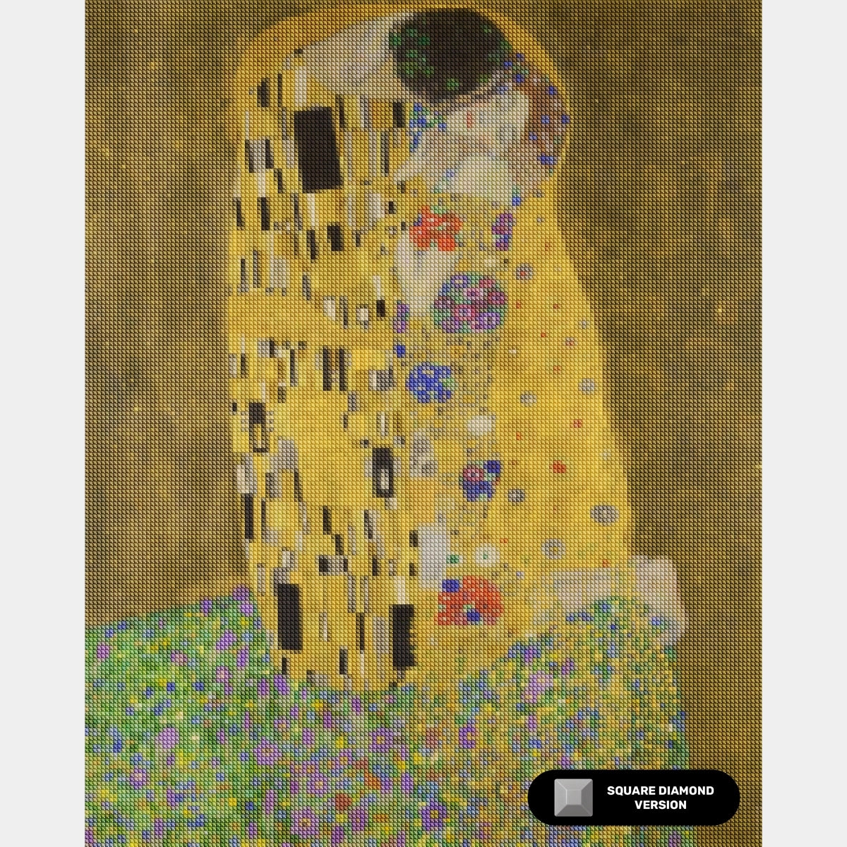 "Il Bacio" di Gustav Klimt - Diamond Painting - Grande