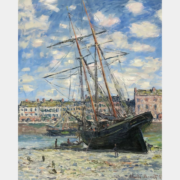 "Boat Lying at Low Tide (1881) - Diamond Painting - X-Large" in italiano si traduce come "Barca alla bassa marea (1881) - Diamond Painting - X-Large".
