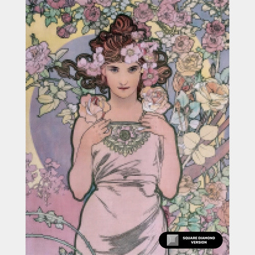 De Roos (1898) - Diamond Painting - Groot