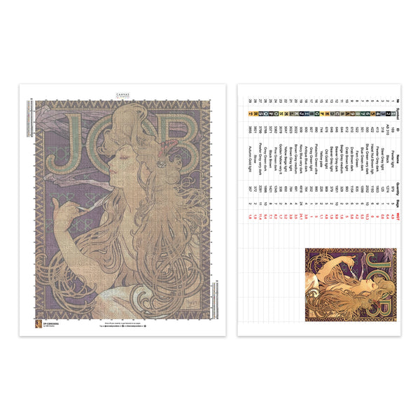 Job (1896) - Diamond Painting - Extra Groot