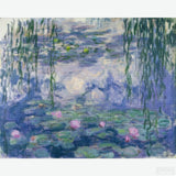 Water Lilies, Nympheas (1916) - Diamond Painting-Unwind with our Water Lilies, Nympheas diamond painting kit. Craft your own serene masterpiece inspired by Claude Monet's iconic work.-Canvas by Numbers