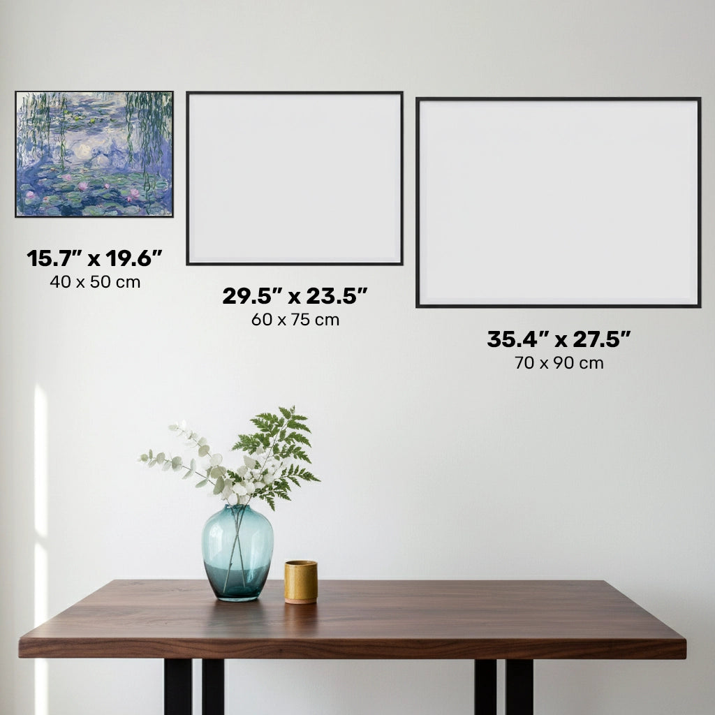 "Water Lilies, Nympheas (1916) - Diamond Painting - Dimensione Standard"