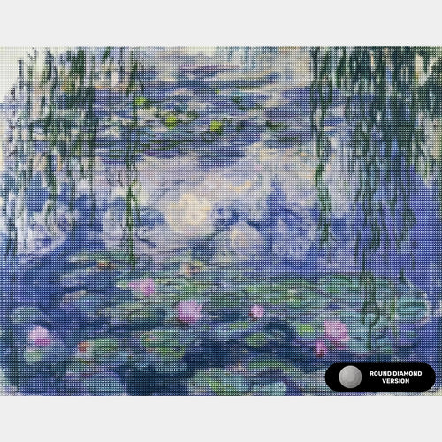 Water Lilies, Nympheas (1916) - Diamond Painting - Standard Size