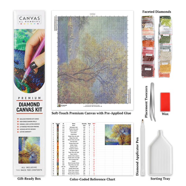 Antibes vista dai Giardini Salis - Diamond Painting - Grande