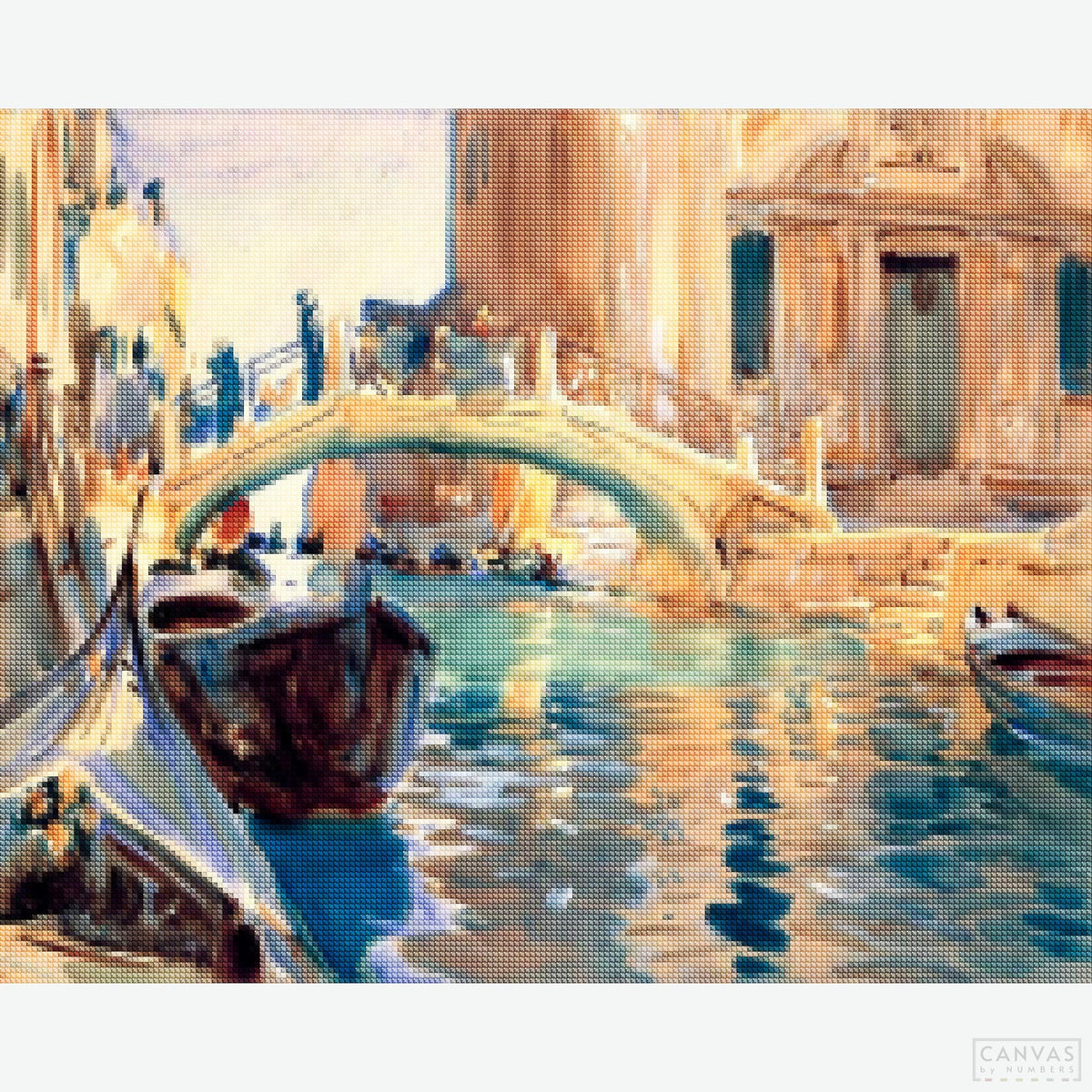 Venice Painting - Diamond Painting-Recreate the timeless beauty of Venice with our Diamond Painting Kit featuring John Singer Sargent's iconic artwork. Perfect for art lovers and crafters.-Canvas by Numbers