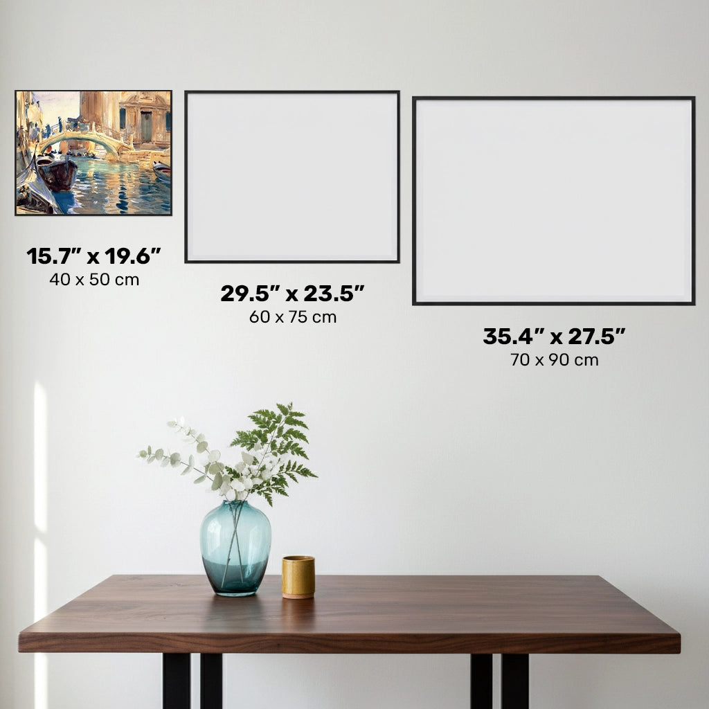 Venedigmålning - Diamantmålning - Standardstorlek