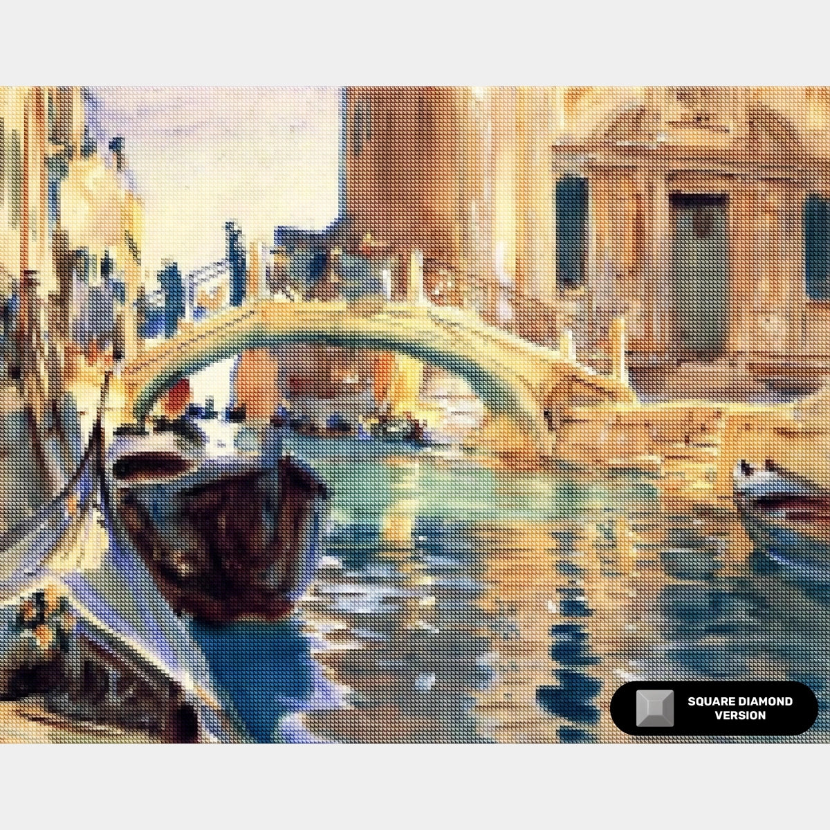 Venedigmålning - Diamantmålning - Standardstorlek