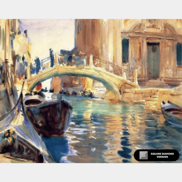 Venedigmålning - Diamantmålning - Standardstorlek