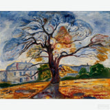 The Oak (1906) - Diamond Painting-Delve into Edvard Munch’s world with 