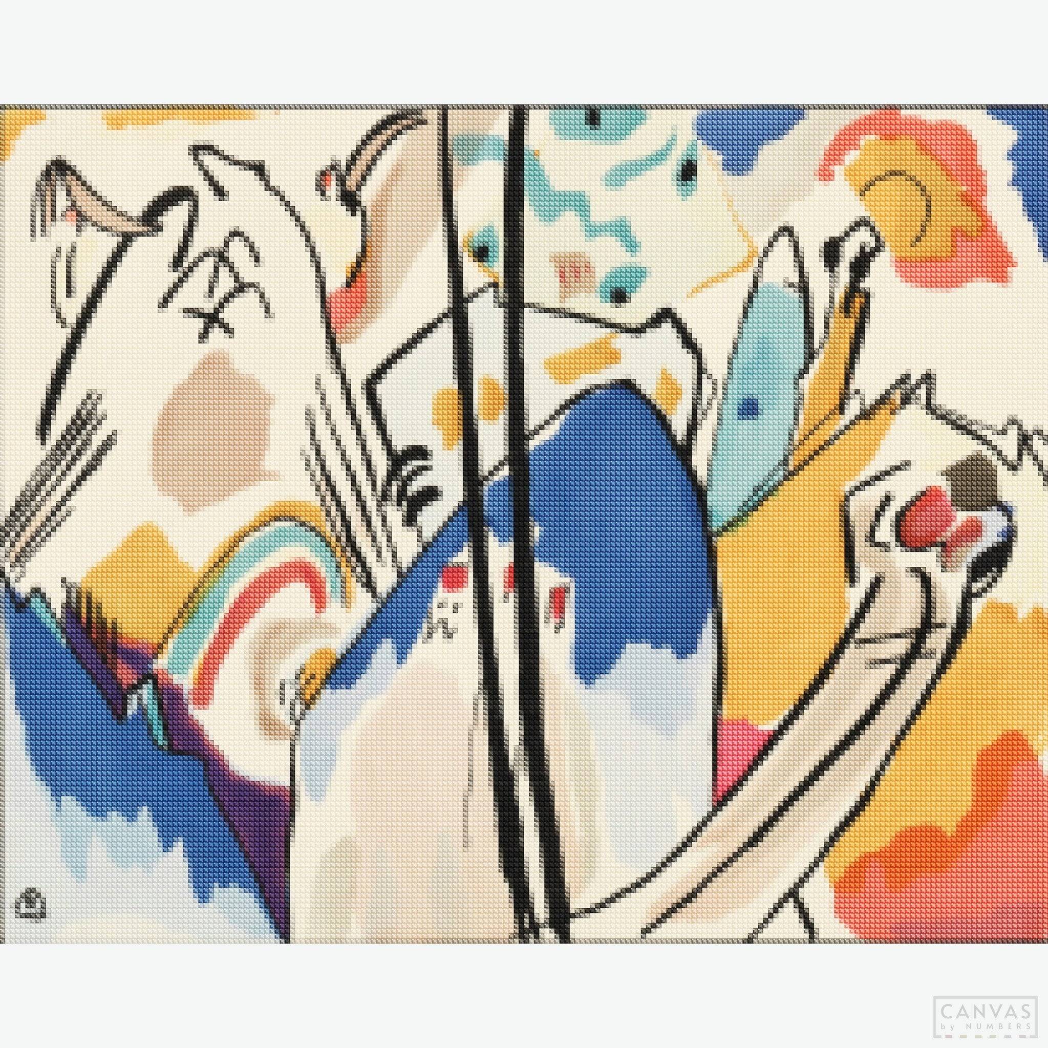 Wassily Kandinsky、AUS DER TIEFE Wassily Kandinsky — Deep Brown (Tiefes Braun), 1924