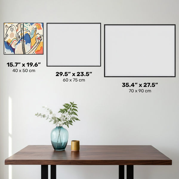 Der Blaue Reiter (1914) - Diamond Painting - Standardstorlek