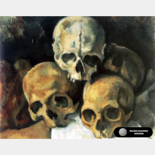 Pyramid of Skulls (1901) - Diamond Painting