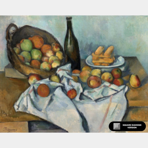 The Basket of Apples (1893) - Diamond Painting Kit