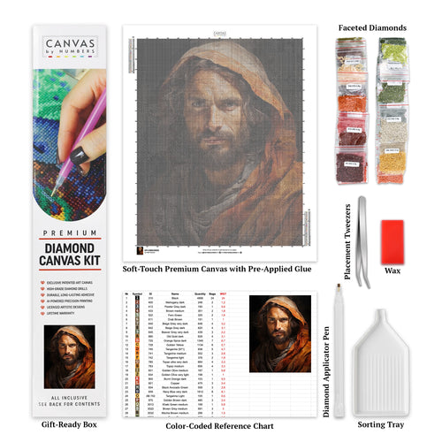 Sacred Savior - Diamond Painting - Grand format