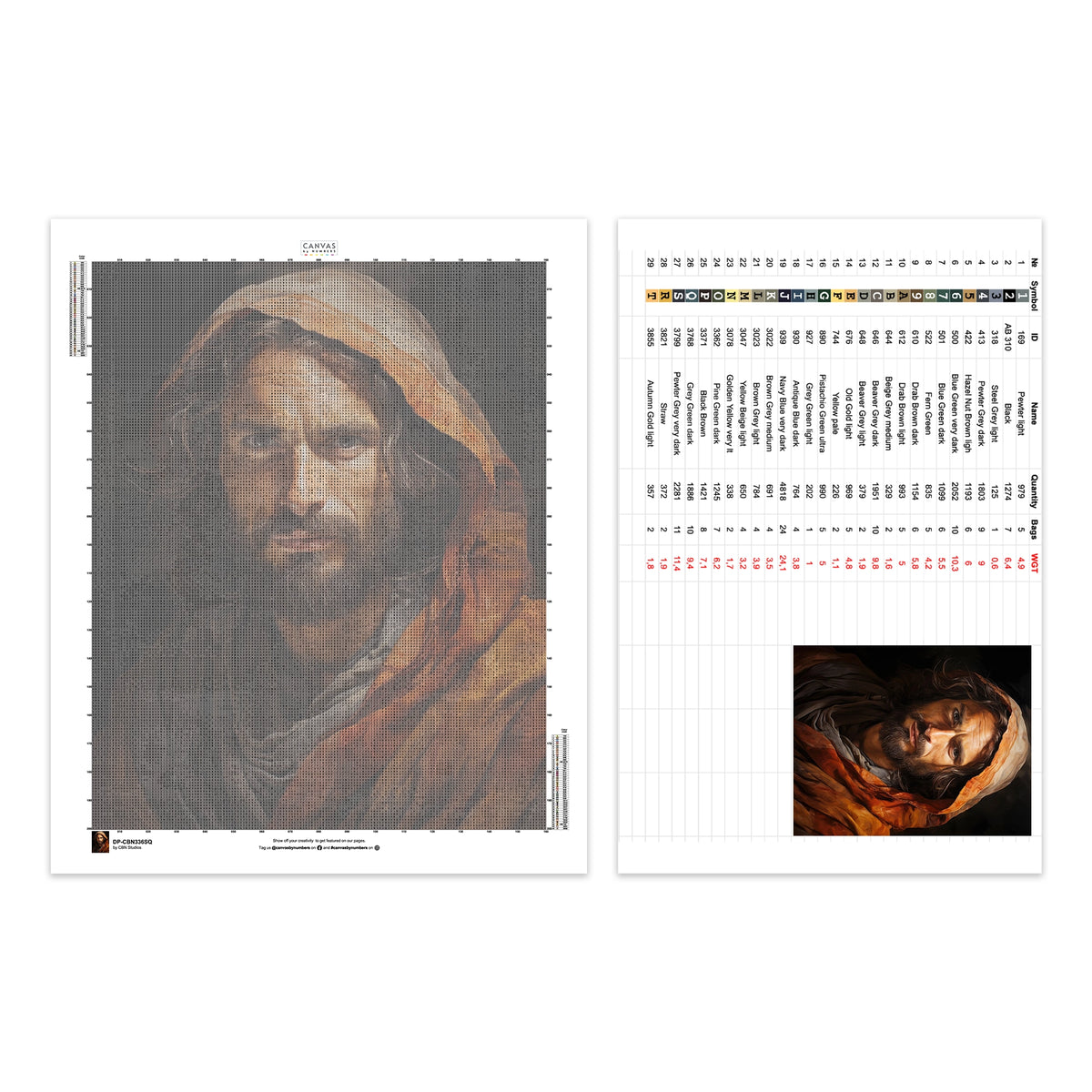 Sacred Savior - Diamond Painting - Grande