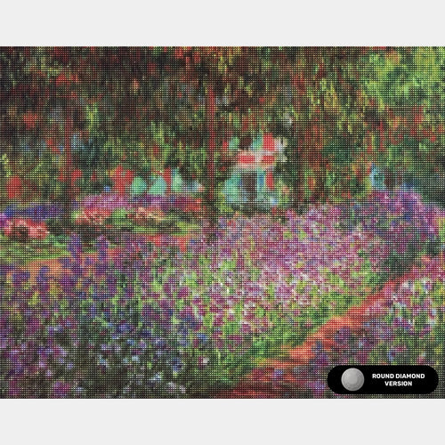 The Artist's Garden at Giverny - Diamond Painting - Large