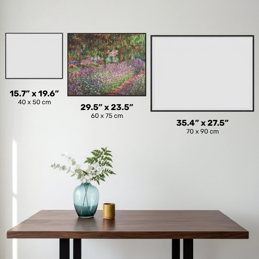 Il giardino dell'artista a Giverny - Diamond Painting - Grande