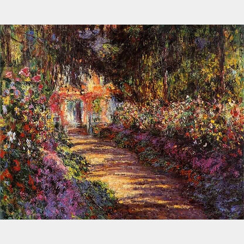The Garden in Flower - Diamond Painting - Large
