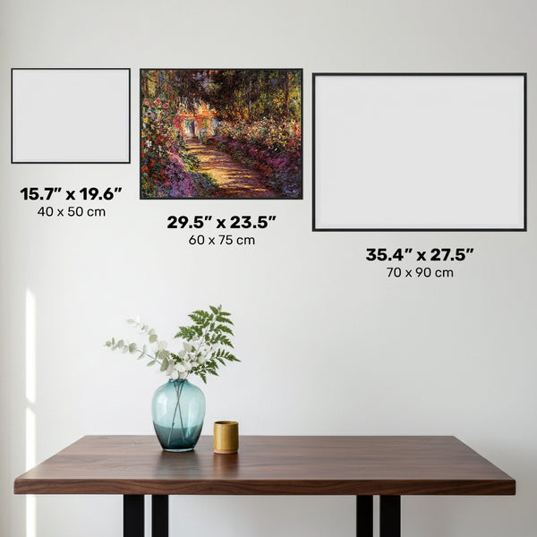 Il Giardino in Fiore - Diamond Painting - Grande