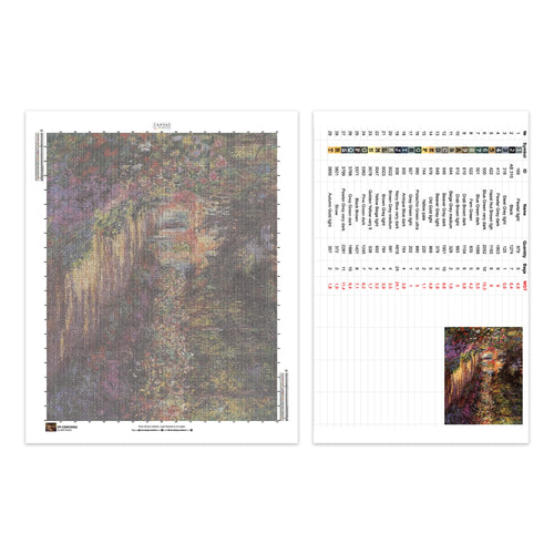 The Garden in Flower - Diamond Painting - Large