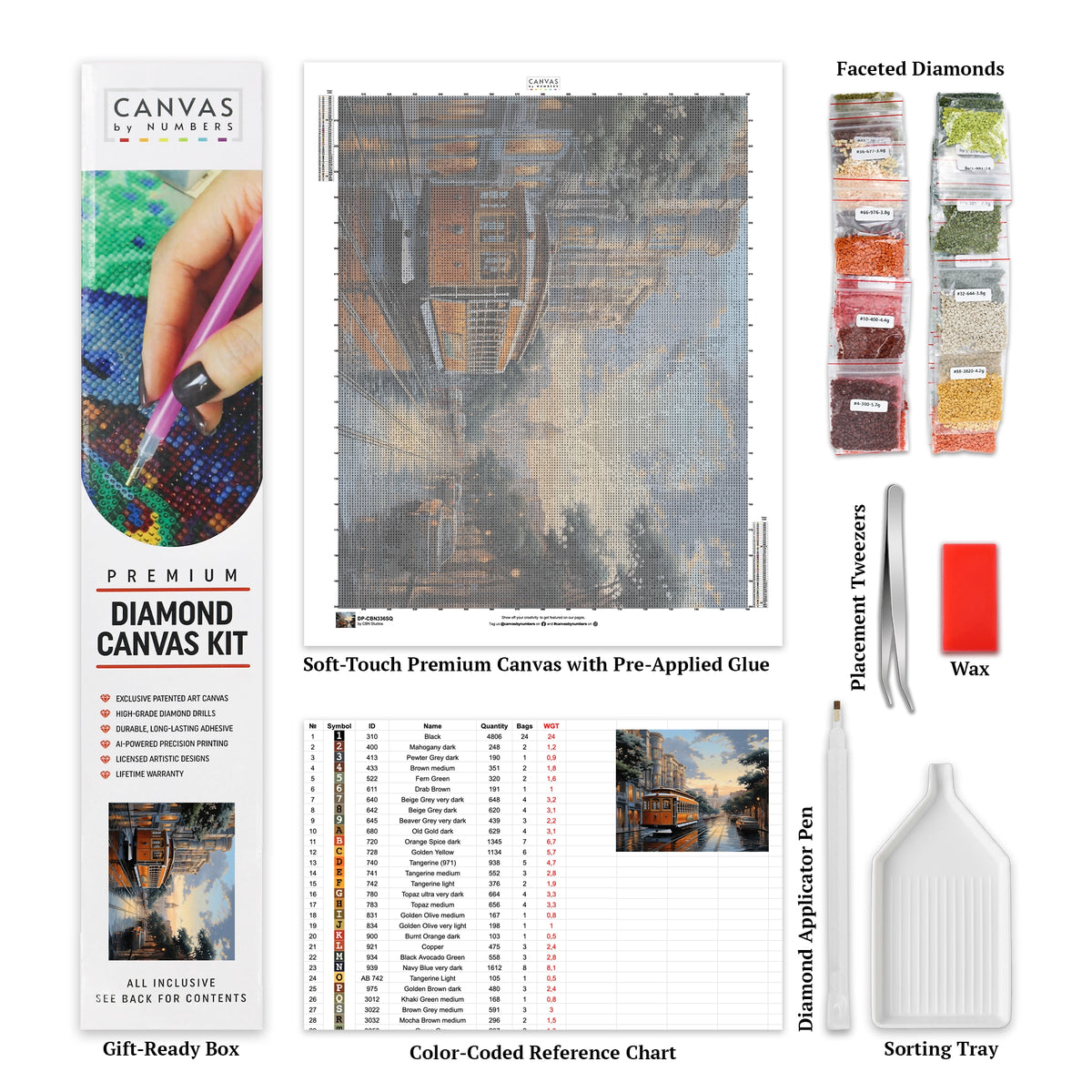 San Francisco - Diamond Painting - Extra-Large