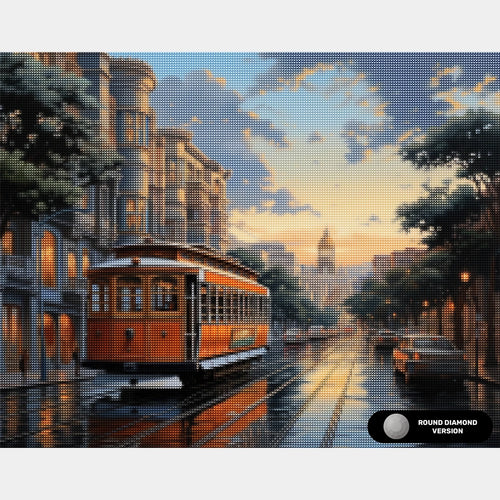 San Francisco - Diamond Painting