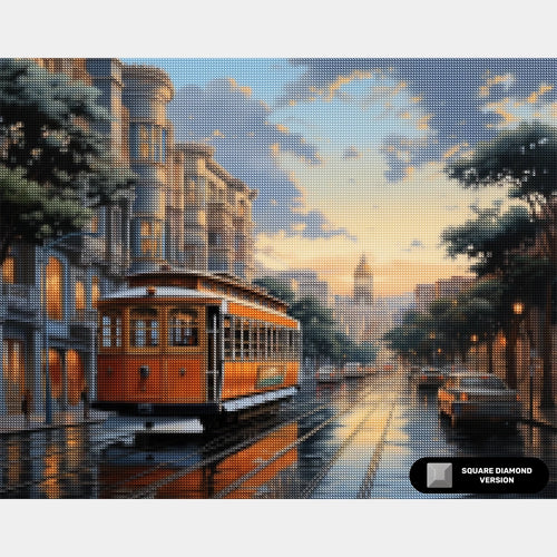 San Francisco - Diamond Painting