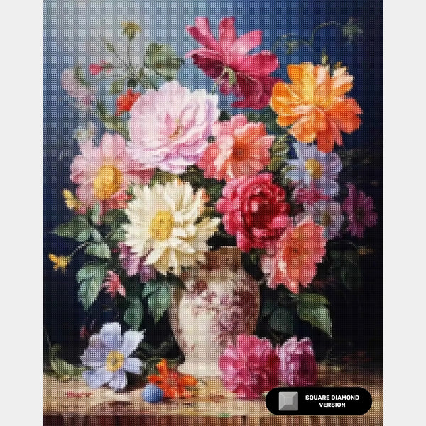 Composizione Colorata - Pittura Diamante - Grande