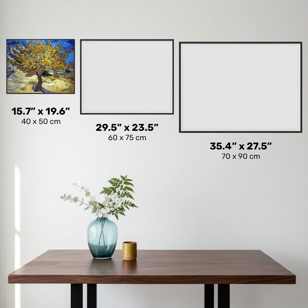 El Árbol de Morera en Otoño - Pintura de Diamante - Tamaño Estándar