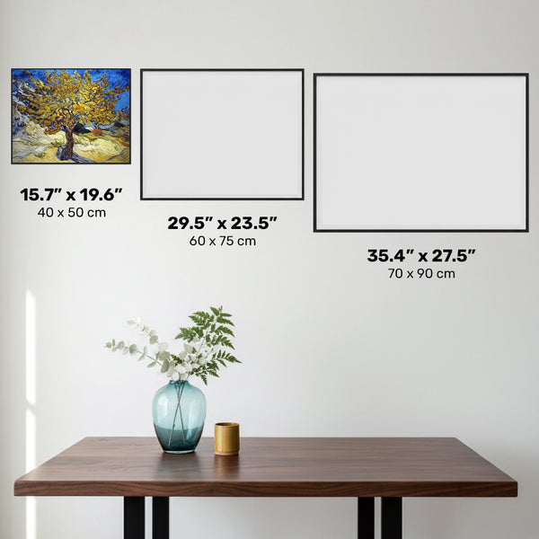 El Árbol de Morera en Otoño - Pintura de Diamante - Tamaño Estándar