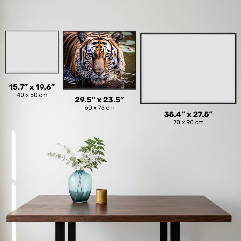 Gaze of the Wild - Tiger Diamond Painting - Large