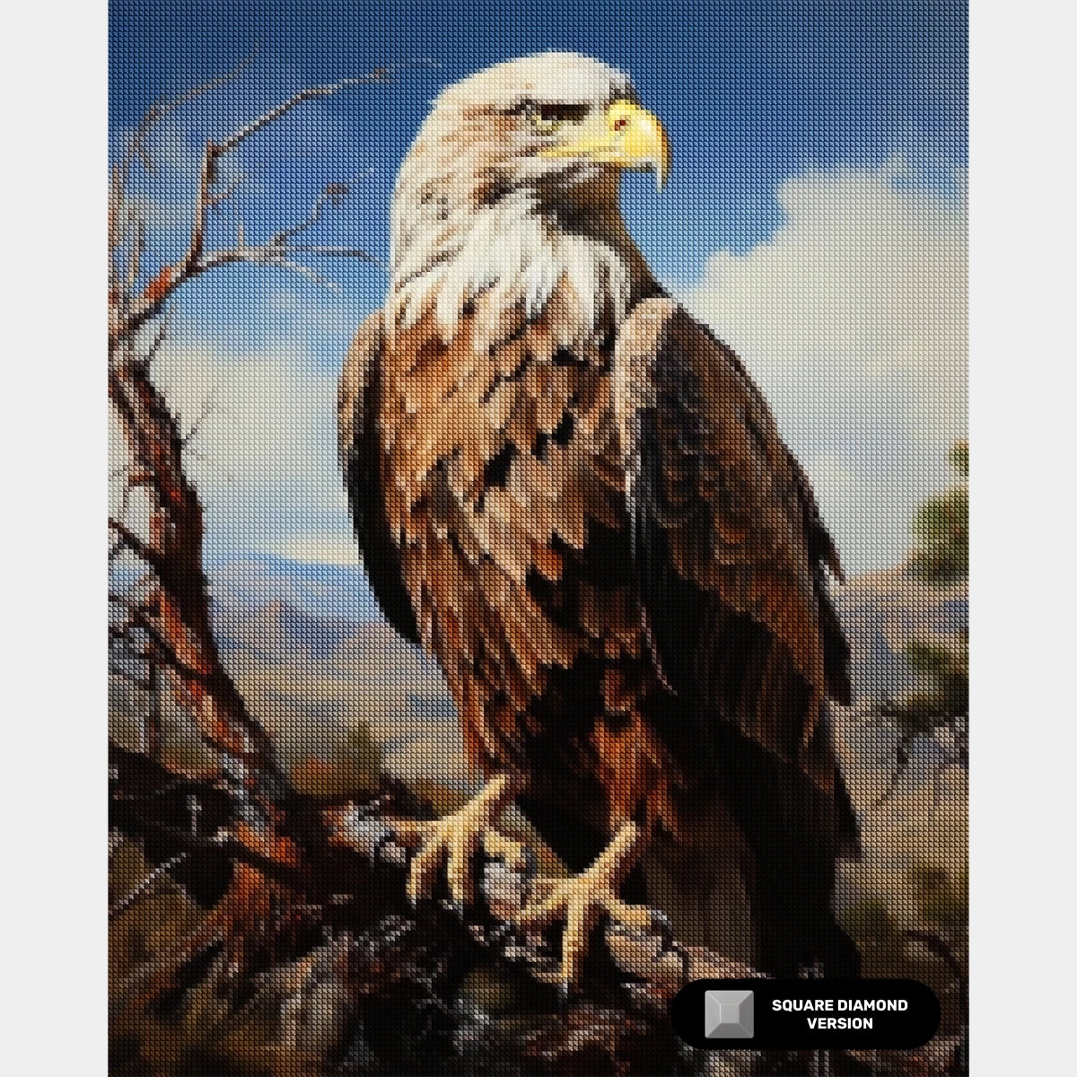 Eagle's Perch - Diamond Painting - Large