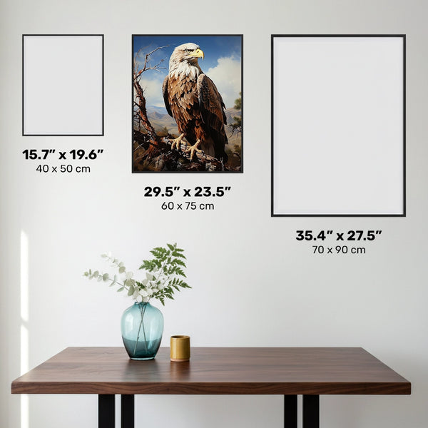 Eagle's Perch - Diamond Painting - Large