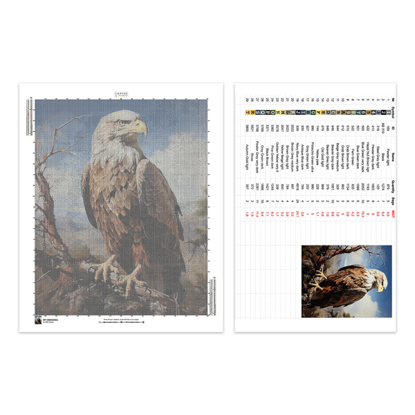 Eagle's Perch - Diamond Painting - Large