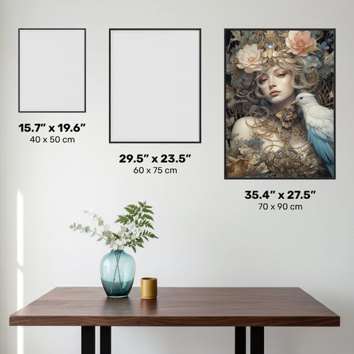 La Reine des Plumes - Peintures au Diamant - Très Grand