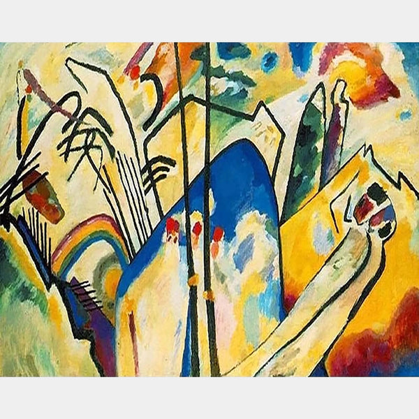 Composizione 4 - Pittura con Diamanti - Dimensione Standard