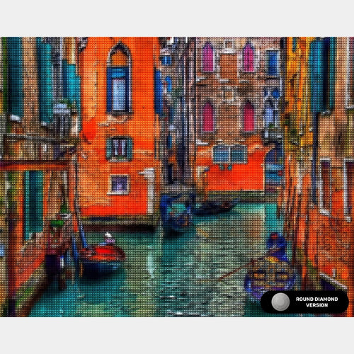 Venice Canals - Diamond Painting - X-Large