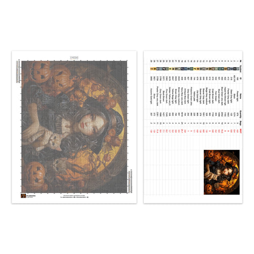 Rituale di Halloween - Diamond Painting - Grande