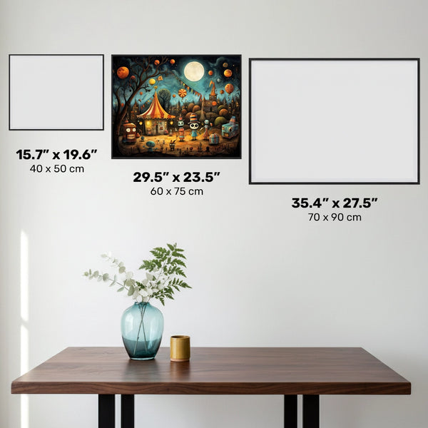 The Spooky Festival - Diamond Painting - Large