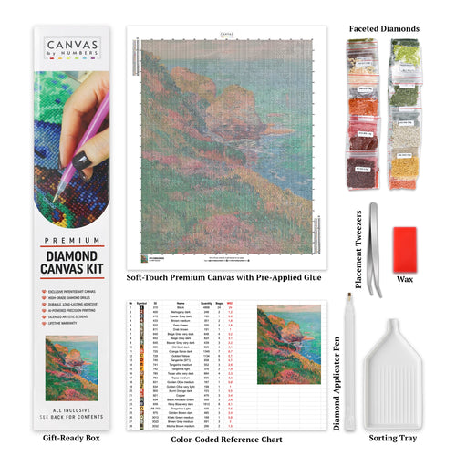 Groix, Port-Mélite - Diamond Painting - Standard Size