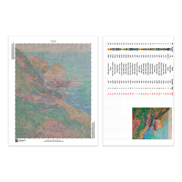 Groix, Port-Mélite - Diamond Painting - Standardstorlek