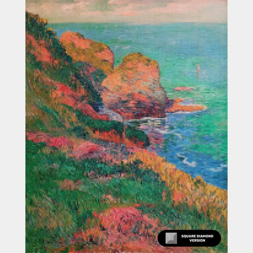 Groix, Port-Mélite - Diamond Painting - Standard Size