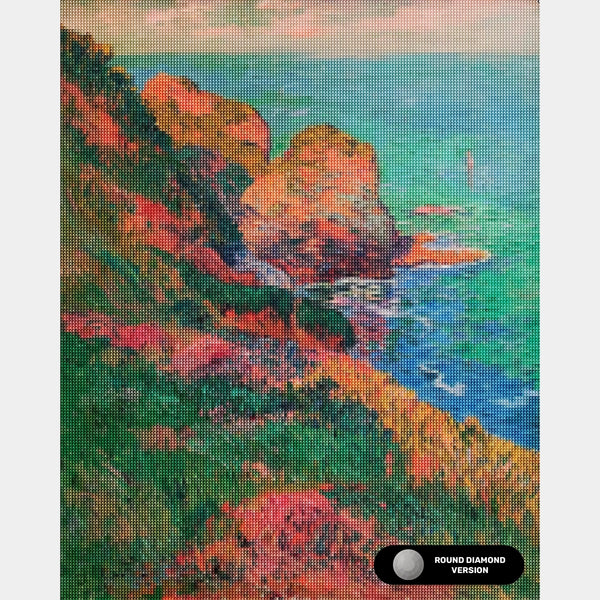 Groix, Port-Mélite - Diamond Painting - Standardstorlek